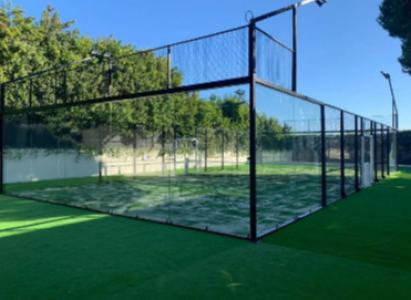 Baustart Padelcourt Anfang März 2025